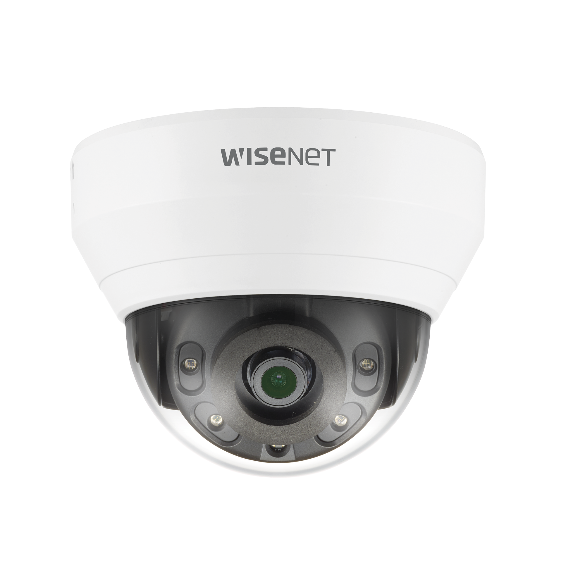 Cámara IP Tipo Domo interior 5 Megapíxel / Lente 2.8 mm / IR 20M / WDR 120db / H.265 & WiseStream Cámara IP Tipo Domo interior 5 Megapíxel / Lente 2.8 mm / IR 20M / WDR 120db / H.265 & WiseStream